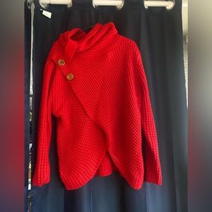 Red sweater